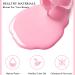 Pink Nail Polish - Nude Nail Varnish - Baby Pink Light Pink Pale Pink Nail Vanish - 7 Days Lasting Nail Varnish No Need Cure/Baking Nail Polish - Buy Online on GoSupps.com