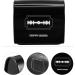 Beavorty Safety Razor Disposal Box 2 Pack Square Blade Storage for Salon & Home Black 6.5x4.5x6cm - Buy Online on GoSupps.com