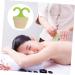 Collbath 2 STK Rollerball Massage Device Manual Muscle Roller for Body Relief | Handheld Massage Tool in Rost-Free Steel (6.5x5cm Green) - Buy Online on GoSupps.com