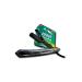 Grey Wood Razor + 100 Half Derby Interchangeable Blades + Leather Pocuh for Men Men's Razor set for Barber and hair dresser