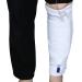 Catheter-leg bag holder stretchy catheter-urin-drainage bag calf holder band foley-leg bag sleeve for incontinence urine bags.(L)