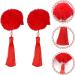 FOMIYES 15 Pairs Tassel Hair Ball Hair Clip Chinese Hair Accessories for Girls Kid Hair Accessories Barrettes for Baby Girls Pompom Hair Clips Artificial Fur The Flowers Hairpin Red Child - Buy Online on GoSupps.com