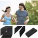 Buy Sports Headband for Women & Men | Moisture-Wicking Outdoor Fitness Band for Running Yoga Cycling - Black - Buy Online on GoSupps.com