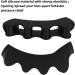 Buy Toe Separators for Men - Correct Toes Silicone Spacers for Yoga Running & Comfort - Buy Online on GoSupps.com
