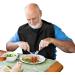 Betty Dain Adult Bib - Waterproof Clothing Protector with Crumb Catcher (Black) - Buy Online on GoSupps.com