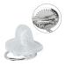 Baby Pacifier for 6-18 Months - BPA Free Silicone Curved Design Safe & Practical - Buy Online on GoSupps.com