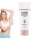 Facial Hair Removal Cream 120ml 1-Pack with Silicone Spatula - Gentle Hair Removal - For Women: Face Arms Underarms Bikini Line Legs and Other Areas