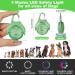 Auauy 2pcs LED Flashing Safety Light - USB Rechargeable Waterproof Reflectors for Dogs School Bags Hiking & Running - Buy Online on GoSupps.com