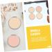 Balacoo 200 Pcs Eye Shadow Disk Eyeshadow Small Cosmetic Palettes Lipsticks Holder Miss Vice Board Tinplate - Buy Online on GoSupps.com