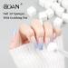 BQAN Nail Sponges for Ombre - 100Pcs White Nail Art Sponges with Gripper Pen for Perfect Manicure - Buy Online on GoSupps.com