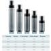 Buy Starfa Lab Spray Bottles - 5 Pack Fine Fog Containers for Travel & Skin Care | Leak-Proof 30ml/60ml/80ml/120ml - Buy Online on GoSupps.com