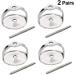EXCEART 6 Pairs Screw Earplugs S925 Silver - Prevent Allergy - Medium Size - Set of 6 - Buy Online on GoSupps.com