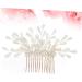 FRCOLOR Jeweled Hair Clips hair headdress hair combs for women Side Hair crystal hair hair barrettes for women crystal side pearl hair jewelry wedding Hair Side Comb Clip - Buy Online on GoSupps.com