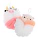 FOMIYES 2pcs Bath Bouquet Bathing Skin Scrubber Shower Scrubber for Body Shower Loofah for Body Exfoliating Bathing Balls Skin Cleaning Scrubber Loofah Bath Sponge Cleaning Supplies