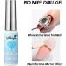 Wipe-Off Rhinestone Glue Gel Adhesive for Caulking Nail Gem Nail Art Jewel Crystal Beads Diamonds 3D Sculpting Gel Painting Gel Solid Nail Glue for Chrome Nail Powder Mirror Effect Cured Need(2PCS) - Buy Online on GoSupps.com