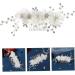 MAGICLULU Flower Side Hair Comb Headwear for Women Hair Accessory for Hair Jewels for Women Hair Accessory Bridal Headpiece Tiara Bride The Flowers Accessories Rhinestones - Buy Online on GoSupps.com