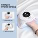72W UV Nail Lamp - Fast Gel Polish Dryer with Auto Sensor & LCD | Professional Home & Salon Use - Buy Online on GoSupps.com