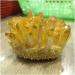 Yellow Electroplated Natural Crystal Cluster Specimen Raw Rock Quartz Flowers Aura Stones Gift Modern House Decor yuebang Reiki Crystal Stone - Buy Online on GoSupps.com