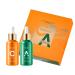 Vitamin C Brightening Serum & Retinol Firming Serum Kit Day-Night Facial Serum Duo Skin Care Set for Glowing & Revitalizing Skin