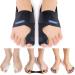 Toe Corrector Toe Separator Bunion Splint  2023 Updated  Hallux Valgus Bunion Big Toes Corrector Set Bunion Brace Bunion Exercise Strap Orthopedic Kit Bunion Pain Relief (Free  Black) free Black