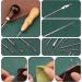 Upholstery Repair Sewing Kit  Heavy Duty Sewing Kit with Leather Sewing Needles  Curved Needles  Upholstery Thread  Sewing Awl  Seam Ripper  Leather Sewing Kit for Tent  Sofa  Canvas  Shoes  Carpet - Buy Online on GoSupps.com