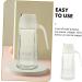 Ciieeo Glass Oiler Ketchup Dispenser Condiment Container Salad Dressing Dispenser Oil Dispenser Bottle for Kitchen Vinegar Glass Bottle Sauce Cruet Bottle Pp Accessories Automatic White 11X8.5X20.5CM White - Buy Online on GoSupps.com