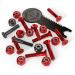INDEPENDENT Skateboard Hardware 1" Phillips Red/Black Mounting Bolts with Tool - Buy Online on GoSupps.com
