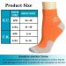 Beusilay 8 Pairs Compression Hiking Socks (8-15mmHg) - Plantar Fasciitis Support for Men & Women - L-XL Sports Socks - Buy Online on GoSupps.com