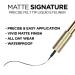 L'Oreal Paris Matte Signature Liquid Dip Eyeliner in Greige - Waterproof, Vivid Matte Finish, 0.07 fl Oz (Pack of 1) - Buy Online on GoSupps.com