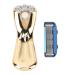 Manual Razor for Men - Precise Six-Blade Trimmer Removable & Travel-Friendly (Gold) - Buy Online on GoSupps.com