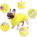 iChoue Packable Dog Raincoat - Lightweight Jacket for Medium Dogs (Yellow, Medium) - Buy Online on GoSupps.com