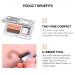 Buy Lazy Eyeshadow Palette - Long-Lasting Waterproof 2-Color Glitter Gradient with Brush | Easy Fast Makeup (02) - Buy Online on GoSupps.com
