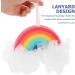 Rainbow Shaped Cloud Bath Ball Baby Scrubber - Portable Body Sponge for Infants | International Shipping Available - Buy Online on GoSupps.com
