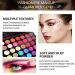 35 Color Matte Shimmer Glitter Eye Shadow Palette - Highly Pigmented Long Lasting Professional Makeup - Buy Online on GoSupps.com
