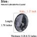 Labradorite Thumb Stone for Anxiety Relief and Relaxation | Healing Crystal for Meditation and Reiki | XIANNVXI Gemstone Accessory - Buy Online on GoSupps.com