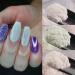 Pearl Holographic Nail Glitter | 6 Grid Chrome Nail Powder for Stunning Nail Art | Aurora Bubble Dipping Dust - Buy Online on GoSupps.com
