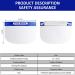 Sunzel Face Shields with Bands and Sponges - Set of 3 for Men, Women, and Kids - Buy Online on GoSupps.com