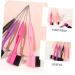 MAGICLULU Steel Needle Eyebrow Brush Set - Portable Eyebrow Comb & Hair Edge Brush for Women | Perfect for Travel & Precision Grooming - Buy Online on GoSupps.com