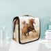 Running horses hanging foldable girl culture bag toilet bag toilet bag makeup bag bag cosmetic bag for women girls women