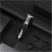 Professional Rechargeable T Shape Razor - Balding Hair Trimmer with LCD Display - Black | Best International Shipping - Buy Online on GoSupps.com