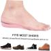 FOMIYES Height Increasing Insoles - Invisible Heel Support Pads for Comfort & Elevation - Buy Online on GoSupps.com