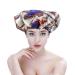 Beaupretty Silk Shower Cap for Women - Breathable Hair Care Hat with Elastic Band (Blue) - Ideal for Salon & Nighttime Use - Buy Online on GoSupps.com