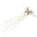 Housoutil Butterfly Pearl Hairpin Bride Headpiece Chinese Hair Bun Sticks Butterfly Hair Chopsticks Pearl Hair Barrettes Butterfly Hair Cuffs Bridal Hair Pin Headband Alloy Women's Simple
