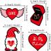 Valentine's Day Cupcake Toppers Sweet Love Heart Be My Valentine Cupcake For Anniversary Valentine's Day Wedding Party Cake Decorations - Buy Online on GoSupps.com