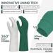 VGO 1 Pair TPE Household Gloves - Latex-Free Super-Thick Slide-Resistant Cleaning Gloves for Kitchen & Garden - Dark Green (Size M) - Buy Online on GoSupps.com