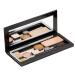 Medium Empty Customizable Makeup Palette with Mirror, 10 Metal Stickers - Ideal for Eyeshadows, Highlighters, and Blushes - Buy Online on GoSupps.com