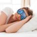 Angel Wing Print Unisex Sleep Mask - Double-Sided Eye Mask for Sound Sleep & Skin Care - Buy Online on GoSupps.com