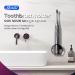 SEAGO Electric Toothbrush - 8 Soft Bristle Heads Pressure Sensor 5 Modes Rechargeable Travel Case - Optimal Dental Care for Adults - Buy Online on GoSupps.com