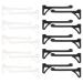 Veemoon 10 pair of anti-drop glasses case glasses strap holder glasses peak glasses pitching pissed cushion glasses accessories glasses ear pads glasses ear brass holder slide holder arm pads