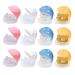 Sipiris 12 piece of pacifier box pacifier storage box transparent dustproof box portable for the daily storage of nullters 4 colors